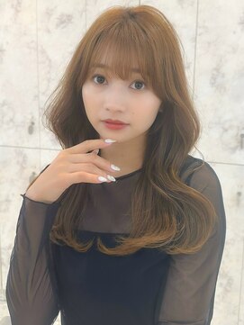 シーシンジュク 新宿南口(Sea shinjuku) シルキーベージュ/韓国風前髪【髪質改善/新宿/マッシュパーマ】