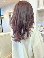 キャアリー(Caary)&nbsp;福山市美容室Caary人気 レッドベリーカラー艶秋カラー