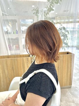 ローカス 東久留米店(LOCUS) インナーカラー☆外はねミディアムレイヤー