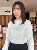 透明感抜群オリーブカラー