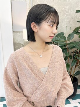 ノエ(noe) ミニボブ×透明感カラーM-21