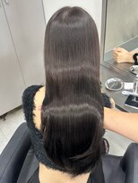 ベレーザシェルト(Beleza scelto) 10129黒髪アッシュブラック髪質改善透明感カラーストレート