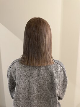 ユニコ(unico) ミルクティーベージュ/ベージュ/ダブルカラー