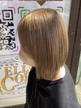 イエローコーン 金沢文庫店(YELLOW CORN) ブリーチ1回から◎ミルクティーカラー