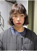 ふわふわボブパーマ