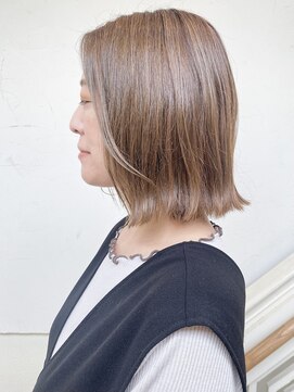 モリオ フロム ロンドン 成増店 【morio成増/一戸】大人かわいい切りっぱなしボブ