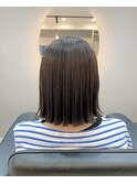ぱつっとボブ