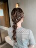 【福崎限定クーポン】hair arrange/hair set ￥4,400