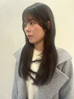 ベック(Bec) 横顔まで可愛い！顔まわりカット