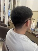 《見附　今町》メンズ　アップバングツーブロ