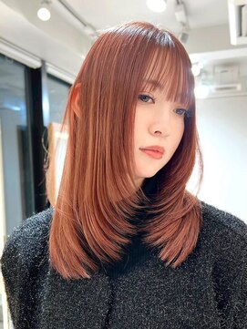 ロンドリメゾン 原宿(Lond re Maison.) フェイスフレーミングデザインカラーブリーチレイヤー原宿表参道