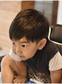 束感キッズアシメマッシュ【キッズカット/男の子/倉敷/中島】