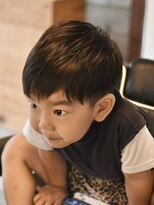 リム メンズヘア(LIM men's hair)&nbsp;束感キッズアシメマッシュ【キッズカット/男の子/倉敷/中島】