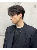 ニュアンスフェザーパーマセンターパートショート