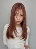 レイヤーカット/顔周り/ニュアンスカラー/ダブルカラー