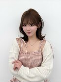くびれレイヤー/顔まわりカット/レイヤーカット/小顔ヘア