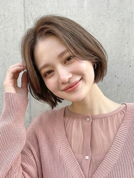 ドアー(Door)の写真/《ならファ前》【明るい白髪ぼかし・ハイライトが人気】オーガニックカラーなど理想に最適な薬剤を選定☆