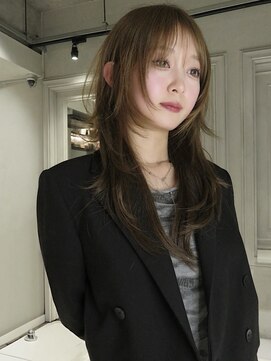 ニュートン(NEWTON) 【newton×梅原】ハッシュカット／ブリーチなしダブルカラー