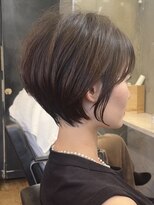 ロビー 青山(ROBBY)&nbsp;ショートボブ/前髪あり/小顔ショート/30代/40代/50代