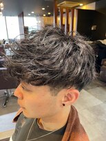 エイム ヘア デザイン 町田店(eim hair design) メンズヘア/毛流れパーマ/メンズパーマ/黒髪パーマ/20代30代40代