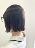 67. 黒髪ボブ/ワイドバング/似合わせ/ツヤ感/垢抜け