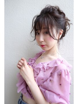 イソラブル(ISOLA-blu) 【結婚式、パーティに】大人かわいい無造作アップスタイル