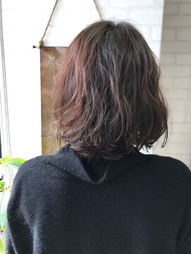 シャルール (Chaleur) ボブ×ニュアンスパーマ