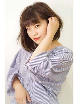 クリック 武蔵小杉(CLiC) ゆるふわ前下がりボブ