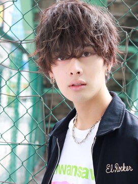 ネイビー(NAVY) フェザーマッシュ