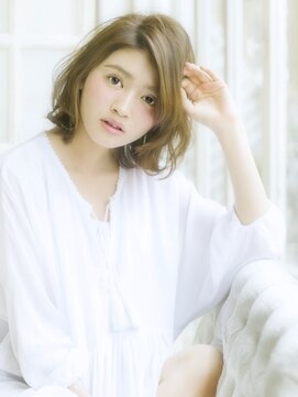 ロンドプランタン 恵比寿(Lond Printemps) 重めボブ フォギーベージュ 透明感ベージュカラー