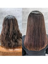 ナチュラル 多賀城駅前店(Natural)&nbsp;縮毛矯正+髪質改善で艶髪に♪【多賀城・利府・塩釜・七ヶ浜】