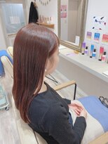 エマ あみ～ろ～ど店(EMMA)&nbsp;ツヤ赤髪