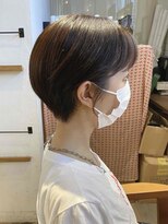 ヴァンクシー バイ ルナ(VANKCY by Luna) 大人かわいいヘア ショートボブ 耳かけショートボブ ボブ 小顔