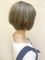 モリオ フロム ロンドン サッポロファクトリー店(morio FROM LONDON)&nbsp;【morio】札幌ショート　ナチュラルなグラボブ