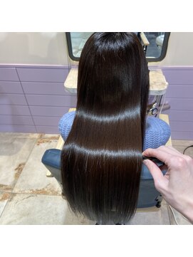 ネオリーブエクラ 上野御徒町店(Neolive eclat) シルクストレート　縮毛矯正　髪質改善