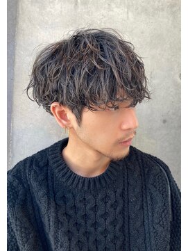 エリマ 調布(elima) 波巻きスパイラルパーマツーブロックツイストスパイラルパーマ