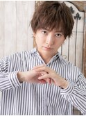 ミックスパーマでセクシー★くせ毛ショートD
