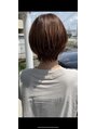 ページヘアー(PAGE HAIR)&nbsp;オイルのみでも仕上がるようショートスタイルはこだわります。