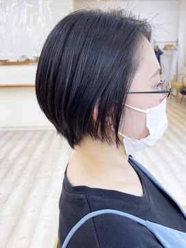 モリオ フロム ロンドン 成増店 【morio成増/児玉】丸みショート 暗髪 秋冬