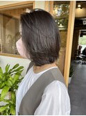 トーンダウンでスッキリ外ハネ
