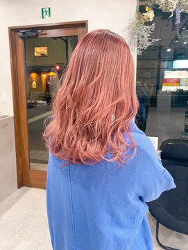 リアン(lien) ハイトーン×コーラルピンク