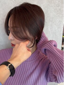 シーシンジュク 新宿南口(Sea shinjuku) 韓国風前髪×レイヤーカット【髪質改善/新宿/レイヤーカット】