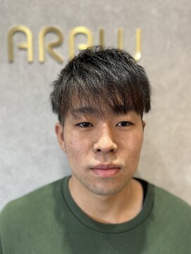 アロウ(ARAW) ツーブロックスパイキーショート