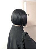 切りっぱなし 丸みボブ ボブカット