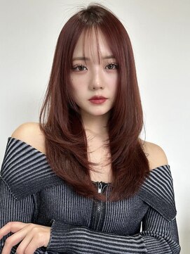 ヨロ 上野(YOLO) ハイライトカラーミルクティーベージュケアブリーチダブルカラー