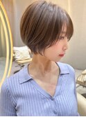 川村利幸/大人美人ショート×グレージュ