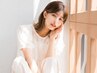 【ペタンとならない自然な丸み】前髪縮毛矯正＋全体カット