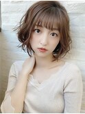 《前地 麻衣》ゆるふわ愛されショートボブ
