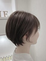 ヘアースペースブルーム リアン 岡町店(HAIR SPACE BLOOM Lien)&nbsp;【岡町/ショートボブ】アッシュベージュ/透明感カラー