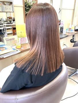 コアフィールフィス(COIFFURE fils) 【見附 今町】M3D 髪質改善 ピンクアッシュ